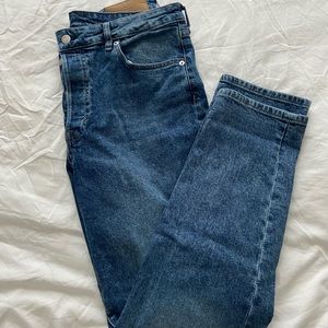 H&M Ultra High Waist Mom Jeans Size 12